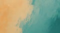 Abstract painted background texture with brush strokes blending orange and green, creating a vibrant and colorful design Royalty Free Stock Photo