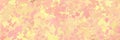 Abstract painted background in yellow and pink colors, pain spots