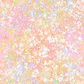 Abstract painted pattern with light pastel multicolor spots, blots, splotches and smudges Royalty Free Stock Photo