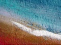 Abstract painted wall surface Royalty Free Stock Photo