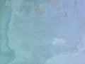 Abstract Sky Blue painted wall surface.An abstract study of an artistically painted wall surface, in colours. Royalty Free Stock Photo