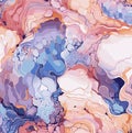 Abstract painterly background mixing liquid liquid colors, soft shades of different colors. eps 10