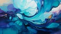 Lagoon 8k Abstract Art: Contemporary Canadian Art With Energy-filled Illustrations
