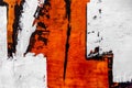 Abstract painting detail texture background with brushstrokes Royalty Free Stock Photo