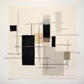 Minimal Textile Art: Abstract Quilt Inspired By Cathy Wilkes