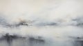 Ethereal Landscape: Serene Faces In A Panoramic Scale With Soft Tonal Shifts