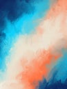 abstract painting illustration in multiple colors for background. Royalty Free Stock Photo