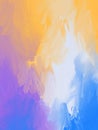 abstract painting illustration in multiple colors for background. oil paint stroke on canvas in color gradation. Royalty Free Stock Photo