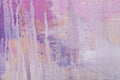 Abstract painting pink and puprle shades colorful texture