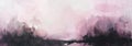 Abstract Painting With Soft Pink And Black Tones. Atmospheric And Dreamlike For Backgrounds Or Creative Projects Royalty Free Stock Photo