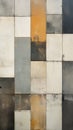 An Abstract Painting of Squares and Rectangles