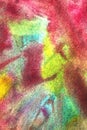 Abstract Combination of Pastel Gouaches Royalty Free Stock Photo