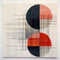 Minimal Textile Art With Circles Contemporary Quilts Inspired By Prudence Heward