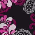 Abstract paisley background. Royalty Free Stock Photo