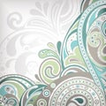 Abstract Paisley Background