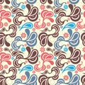 Abstract Paisley Pattern