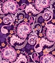 Abstract Paisley Pattern