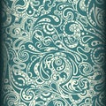 Abstract Paisley Pattern