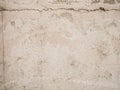 Abstract pale pink painted concrete wall, peeling off for texture and background