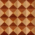 Abstract paneling pattern - pyramidal pattern - Carpathian Elm