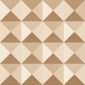 Abstract paneling pattern - pyramidal pattern - White Oak wood