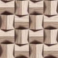 Abstract paneling pattern - seamless background - Blasted Oak Royalty Free Stock Photo
