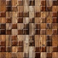 Abstract paneling pattern - seamless background - cassette floor - wood texture Royalty Free Stock Photo