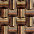 Abstract paneling pattern - seamless background - Ebony wood tex