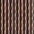 Abstract paneling pattern - seamless background - Ebony wood Royalty Free Stock Photo
