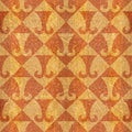 Abstract paneling pattern - seamless background - hipster symbol Royalty Free Stock Photo