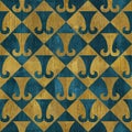 Abstract paneling pattern - seamless background - hipster symbol Royalty Free Stock Photo