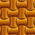 Abstract paneling pattern - seamless background - orange texture Royalty Free Stock Photo