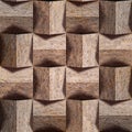 Abstract paneling pattern - seamless background - stone wall