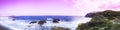 Abstract panorama of Naxos