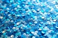 Paper abstract photo background of blue colors with sequins Royalty Free Stock Photo
