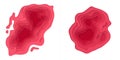 Papercut multi layer red gradient background Royalty Free Stock Photo