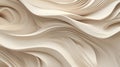 Abstract Papers Texture With Organic Flowing Lines In Beige