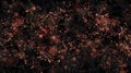 Abstract Particle Plexus Background. Data Visualization, Network Connections, Tech Pattern Royalty Free Stock Photo