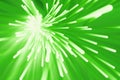 Abstract particles background, explosion with particles and light beam. 3d rendering Royalty Free Stock Photo