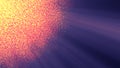 Abstract particles sun solar flare particles Royalty Free Stock Photo