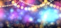 Abstract party colorful blurred background Royalty Free Stock Photo