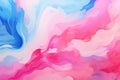 Abstract pastel background, art painting illustration, watercolor swirl waves