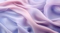 Abstract pastel color wavy silk background. Elegant and luxurious soft waves with shiny pastel colors. Royalty Free Stock Photo
