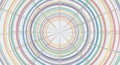Abstract Pastel Concentric Circles Background Pattern Royalty Free Stock Photo