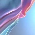 Abstract Pastel Fabric Drape with Smooth Texture Royalty Free Stock Photo