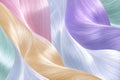 Abstract Pastel Fabric Drape Texture Royalty Free Stock Photo