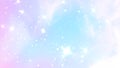 Abstract Pastel Fairy background with rainbow mesh. Kawaii universe banner in princess colors. Fantasy gradient backdrop with