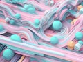 abstract pastel fantasy Action speedline anime comic background Royalty Free Stock Photo