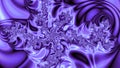 Abstract pastel fractal background in light lilas, white and violet with lines and snowflakes