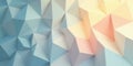 Abstract pastel geometric shapes a textured background of interlocking triangles in a soft color gradient. Generative AI Royalty Free Stock Photo